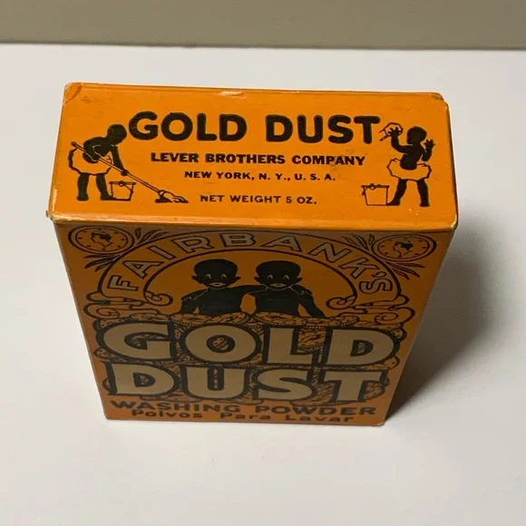 Vintage Fairbank’s Advertising Black Americana Gold Dust Washing Powder - Picture 2 of 9